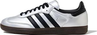 adidas (WMNS) adidas Samba OG Silver Metallic Black Gum JI4218