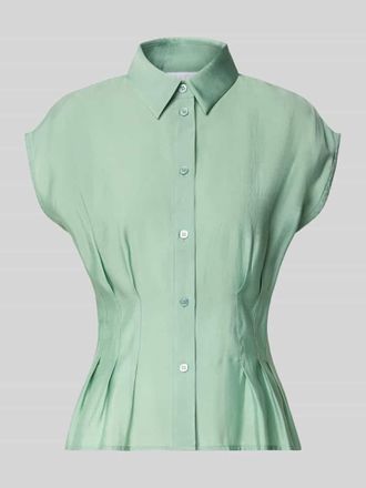 Jake*s Taillierte Bluse aus Modal-Mix in Lind, Gr&ouml;&szlig;e 32