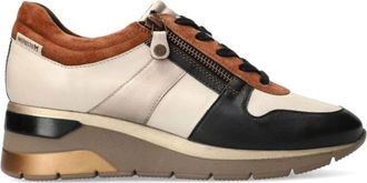 Mephisto Comfortabele Elisia Sneaker met Soft-Air Technologie - Dames - Sneakers - Veelkleurig - 40 1/2 EU - Leer - Schoenen