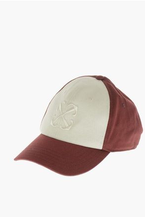 Off-white Two-Tone Baseball Cap with Arrow Embroidery size M