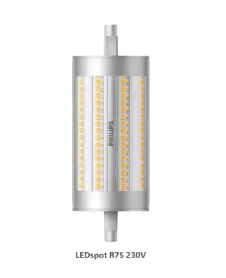 Philips Corepro Led R7s 118mm 150w Bianco Caldo