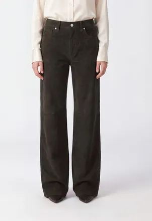 Pantaloni Torino Flared Five-Pocket Corduroy Trousers