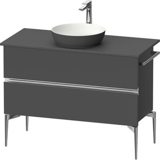 Duravit Duravit Sivida Consola Mueble Bajo Lavabo, 2 Cajones, Tirador