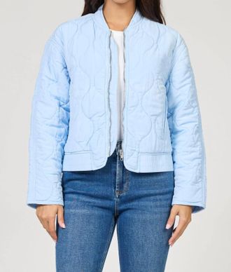 Dear John Denim Maverick Quilted Jacket In Skyway