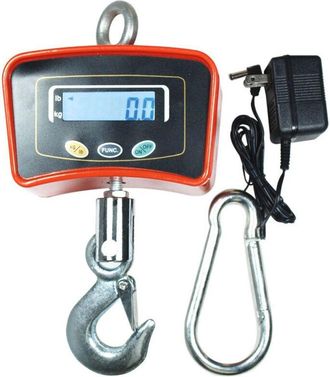 Trade Shop Trade Shop - Escala De Gr&uacute;a De 500 Kg Con Gancho De Acero Inoxidable Escala Industrial