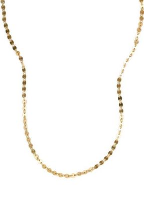 Made by Mary Mini Poppy Choker Necklace in Gold Filled at Nordstrom, Size 13