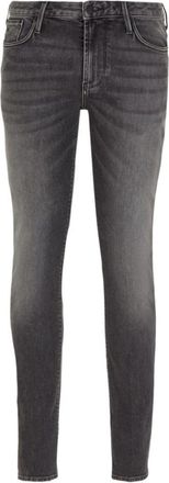 Emporio Armani J06 Low-Rise Slim-Fit Jeans - Heren - Slim Fit Jeans - Zwart - W40 - Katoen - Jeans