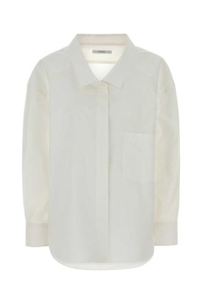 Givenchy White Regular Solid Shirt