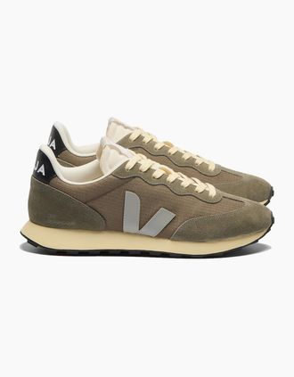 Veja Mens VEJA RIO BRANCO II RIPSTOP TRAINER KAKI/OXFORD/GREY/BLACK - Tan - Size: 10