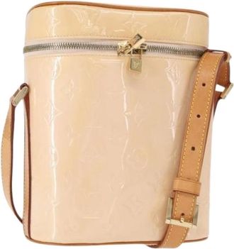 Louis Vuitton Pre-owned Cross Body Bags, female, Pink, Size: ONE SIZE Pre-owned Vintage Patent Leather Shoulder Bag