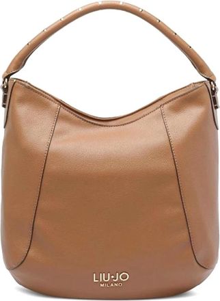 Liu Jo Borsa a mano in pelle s - Dames - Schoudertassen - Beige - ONE Size - Leer - Tassen