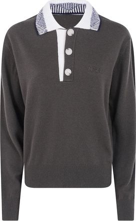 N&deg;21 Mujer, Jerseys, Verde, Talla: M