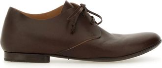 Uma Wang Derby Veterschoen - Dames - Veterschoenen - Bruin - 36 EU - Leer - Schoenen