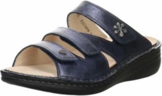 Finn Comfort Dames, Schoenen, Blauw, Maat: 40 EU Leer