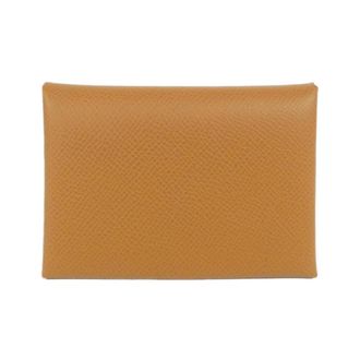 Herm&egrave;s Brown Epsom Leather Coin Purse/Coin Case (Pre-Owned)
