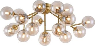 Maytoni Maytoni - Dallas Plaf&oacute;n Semi Empotrado Dorado, 20 Luces, G9