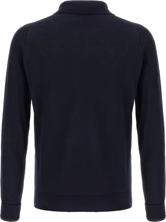 John Smedley Finchley Polo Shirt - Navy