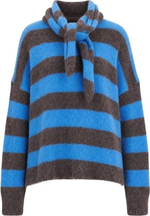 FRNCH Frnch - Kalamata Sweater-Sjaal Set - Dames - Truien - Veelkleurig - Maat: L Acryl