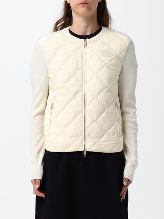 Burberry Cardigan trapuntato in nylon con chiusura a zip e logo EKD