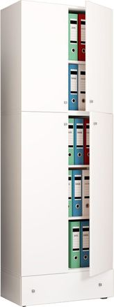 ebuy24 Armario De Archivo De Armario De Oficina Lona 5-piece S 200x70x39 - Vcm