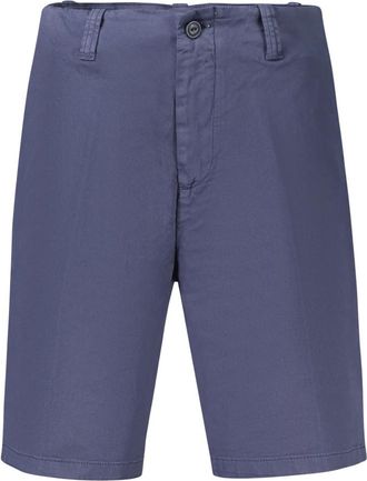 North Sails Slim Fit Chino Short - Dames - Korte Broeken - Blauw - M - Katoen - Korte Broeken