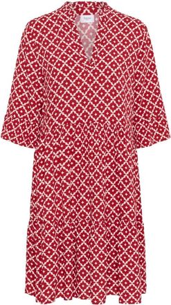 Saint Tropez Kleedjes, Dames, Veelkleurig, S, Emboldened Maroc Tiles Jurk