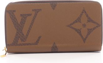 Louis Vuitton Brown Monogram Coated Canvas Leather Pvc Long Wallet (Bi-Fold) (Pre-Owned)