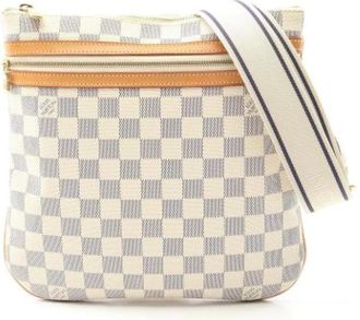 Louis Vuitton Pre-owned Cross Body Bags, female, White, Size: ONE SIZE Pre-owned Canvas louis-vuitton-bags