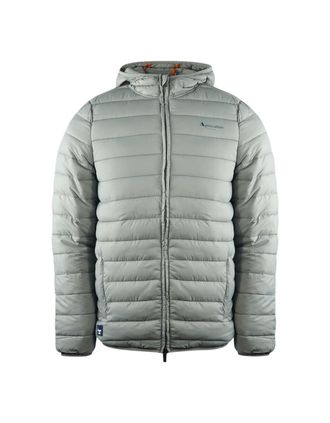 Aquascutum Mens Aquascutum London Logo Grey Active Hoodie Jacket - Size: Regular/36