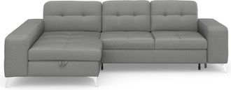 Sit&more Ecksofa »Baviene L-Form« inklusive Sitztiefenverstellung und Federkern, wahlweise Bettfunktion