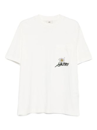 Autry T Shirt Main Unisex Cotton White