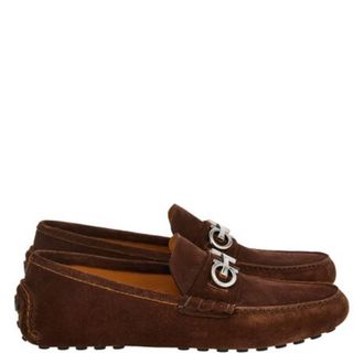 Ferragamo Ferragamo Grazioso Gancini Ornament Driver, Size 9 EE