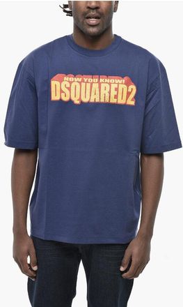 Dsquared2 Cotton Loose-Fit T-Shirt NOW YOU KNOW size Xl