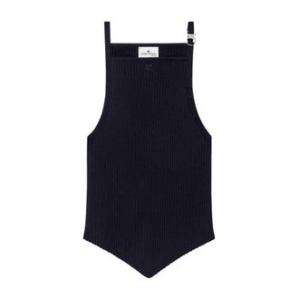 Courr&egrave;ges Mujer, Camisetas, Negro, Talla: M