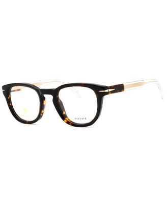 David Beckham Mens Db 7050 47Mm Optical Frames