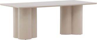 Venture Design Mesa baja de madera 120x60cm - Beige