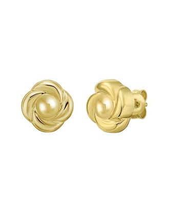 Italian Gold, Inc 14K Floral Stud Earrings