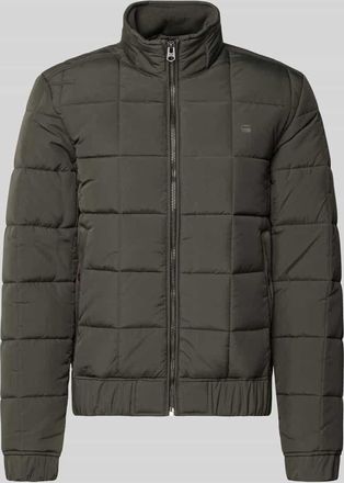 G-Star Steppjacke mit Reißverschluss in Anthrazit, Größe XXL