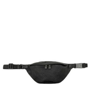 Louis Vuitton Pre-owned Monogram Shadow Leren Heuptas - Heren - Pre-owned - Zwart - Maat: ONE Size Leer