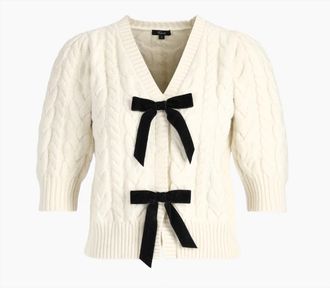 Rails Womens Clarissa Sweater In Ivory Cables