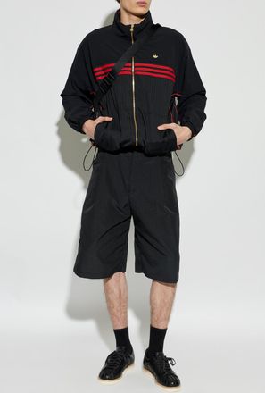 adidas Sweatshirt With Logo Appliqu&eacute;, Mens, Black