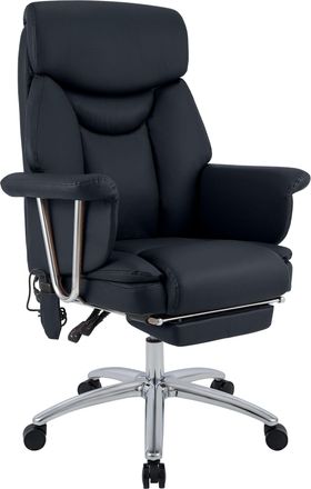 Clp Silla De Oficina Dahra Con Funcion De Masaje Negro