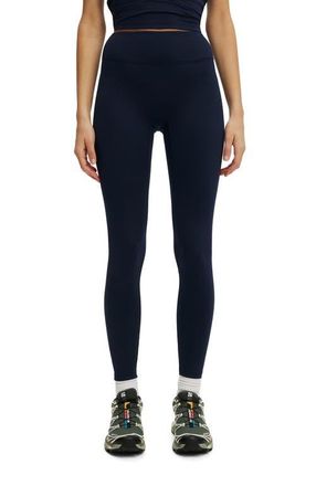 Cotton On Womens Active Ultra Soft Contour Full Length Tight in Prep Sport Navy at Nordstrom, Size X-Small