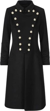 Il Tabarro Cappotto doppiopetto - Nero