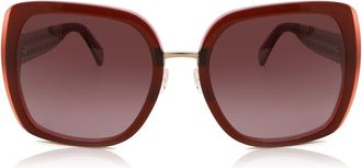 Kate Spade New York Kimber/G/S Asian Fit C9A/3X Womens Sunglasses Red Size 56