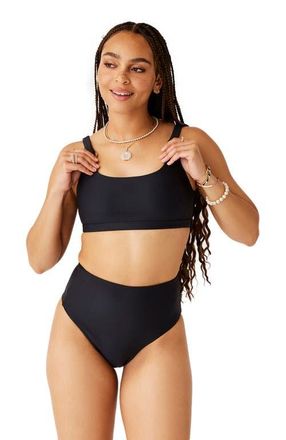 Carve Designs Lani Pocket Compression Bottom in Black at Nordstrom, Size Xx-Small