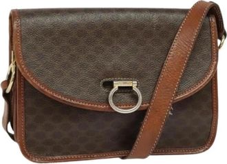 Celine Pre-owned Plastic celine-bags - Dames - Vintage Schoudertas - Bruin - ONE Size - Vintage