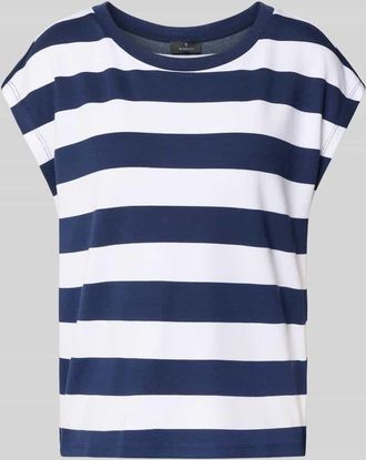 Monari Sweatshirt mit Kapp&auml;rmeln in Marine, Gr&ouml;&szlig;e 36