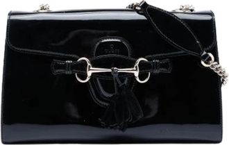 Gucci Pre-owned Cross Body Bags, female, Black, Size: ONE SIZE Pre-owned The Emily