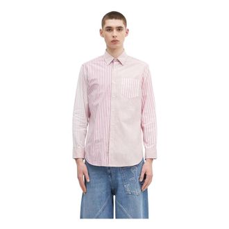 Aries Casual Shirts - Heren - Casual Overhemden - Roze - L - Overhemden